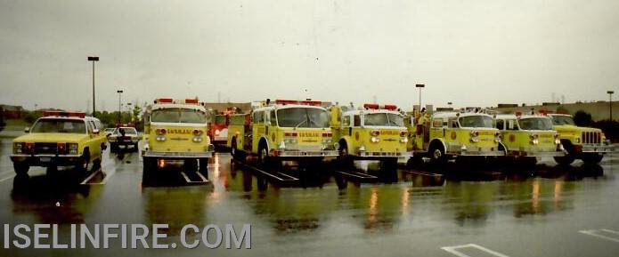 The apparatus fleet, 1993.